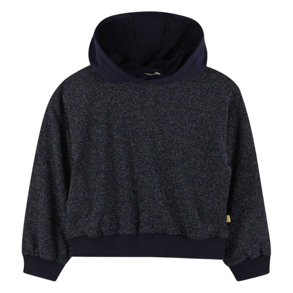 Billieblush Girls Glitter Hoodie / Navy